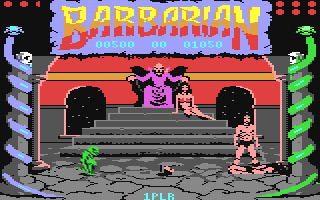 Barbarian - The Ultimate Warrior Title Screen